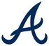 MLB® Mister Cartoon Clown Mask - Stadium Edition - Atlanta Braves