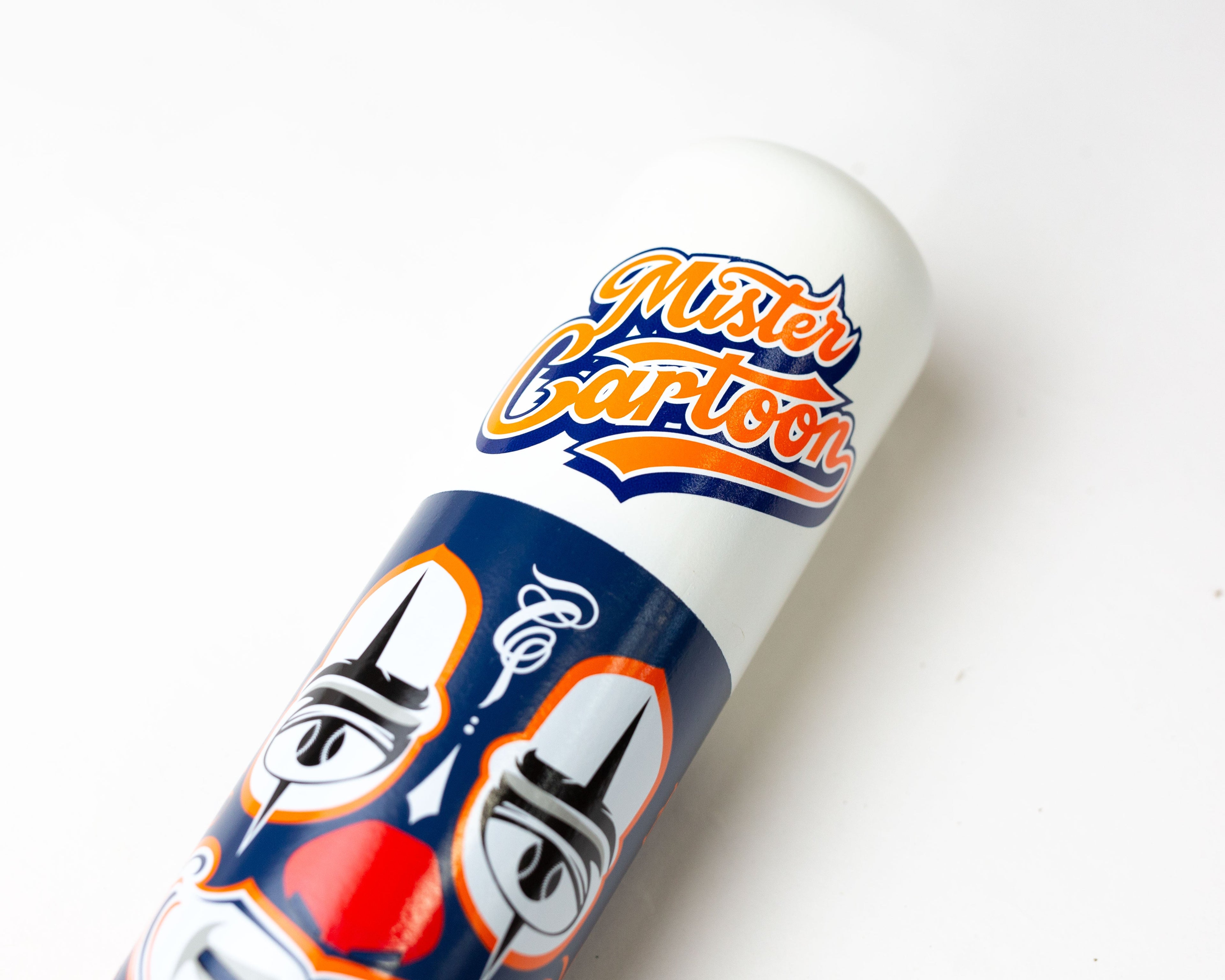 Mister Cartoon x Pillbox Bat Co. — MLB Mask Series Collector Bat