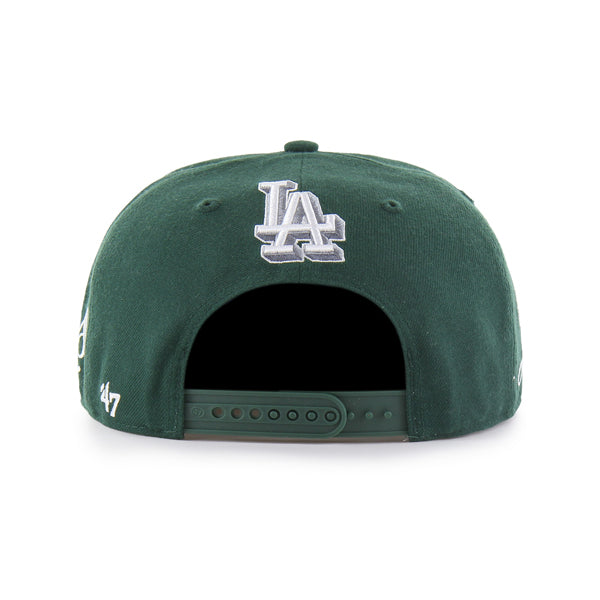 Los Angeles Dodgers Mister Cartoon Wrap Script '47 Captain - Green