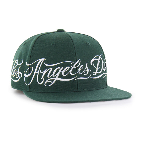 Los Angeles Dodgers Mister Cartoon Wrap Script '47 Captain - Green