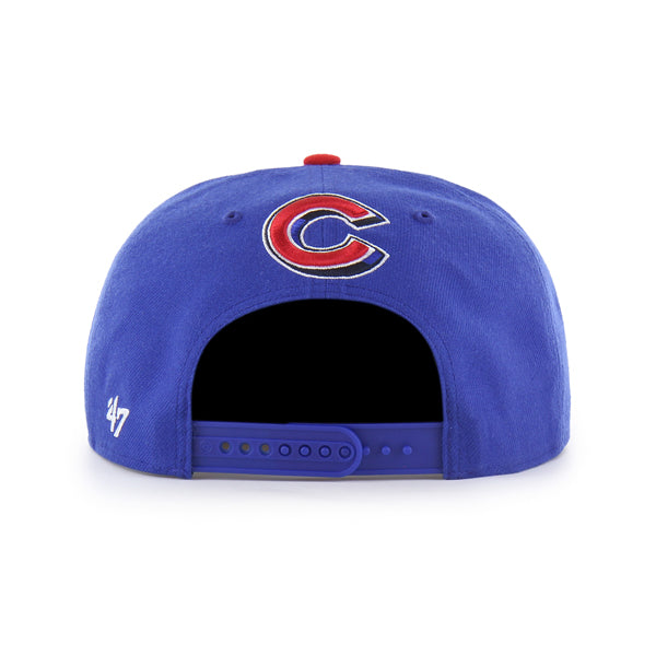 Chicago Cubs Mister Cartoon Wrap Script '47 Captain - Royal/Red