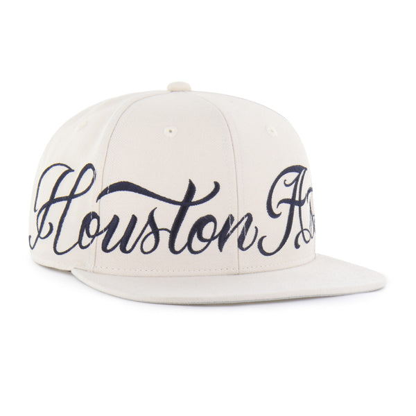 Houston Astros Mister Cartoon Wrap Script '47 Captain - Natural