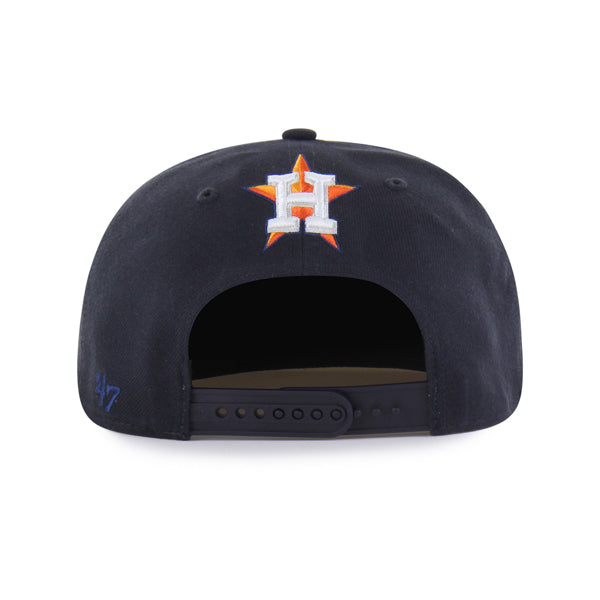Houston Astros Mister Cartoon Wrap Script '47 Captain - Navy