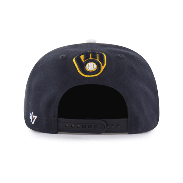 Milwaukee Brewers Mister Cartoon Wrap Script '47 Captain