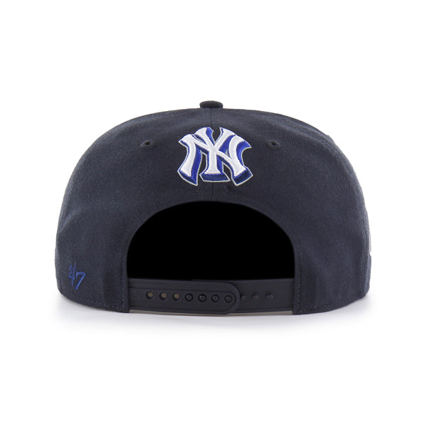 New York Yankees Mister Cartoon Wrap Script '47 Captain - Navy