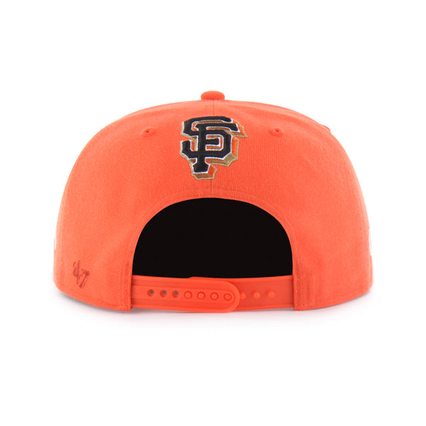 San Francisco Giants Mister Cartoon Wrap Script '47 Captain - Orange