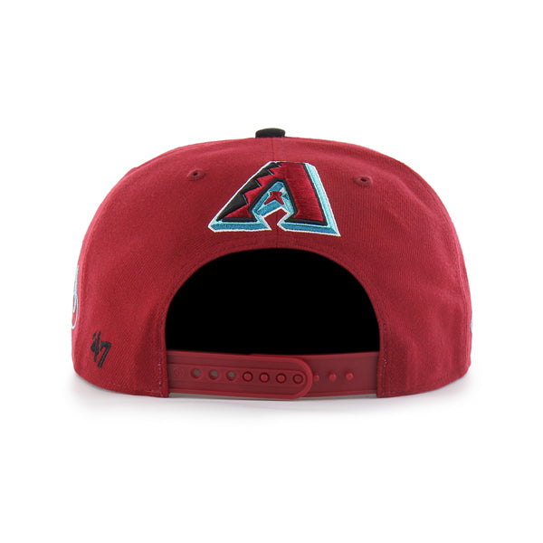 Arizona Diamondbacks Mister Cartoon Wrap Script '47 Captain - Razor Red