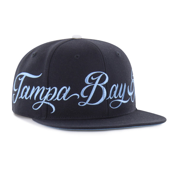 Tampa Bay Rays Mister Cartoon Wrap Script '47 Captain