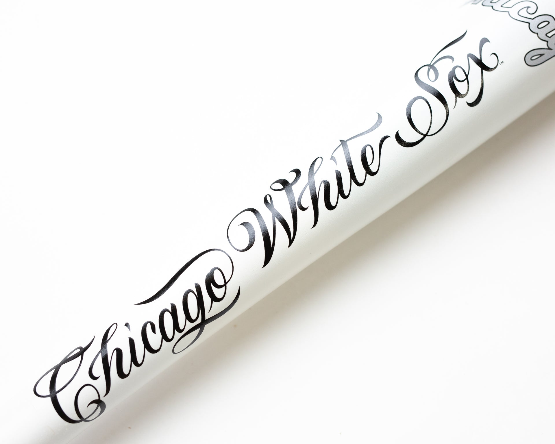 Mister Cartoon x Pillbox Bat Co. — Chicago White Sox Mask Series Collector Bat