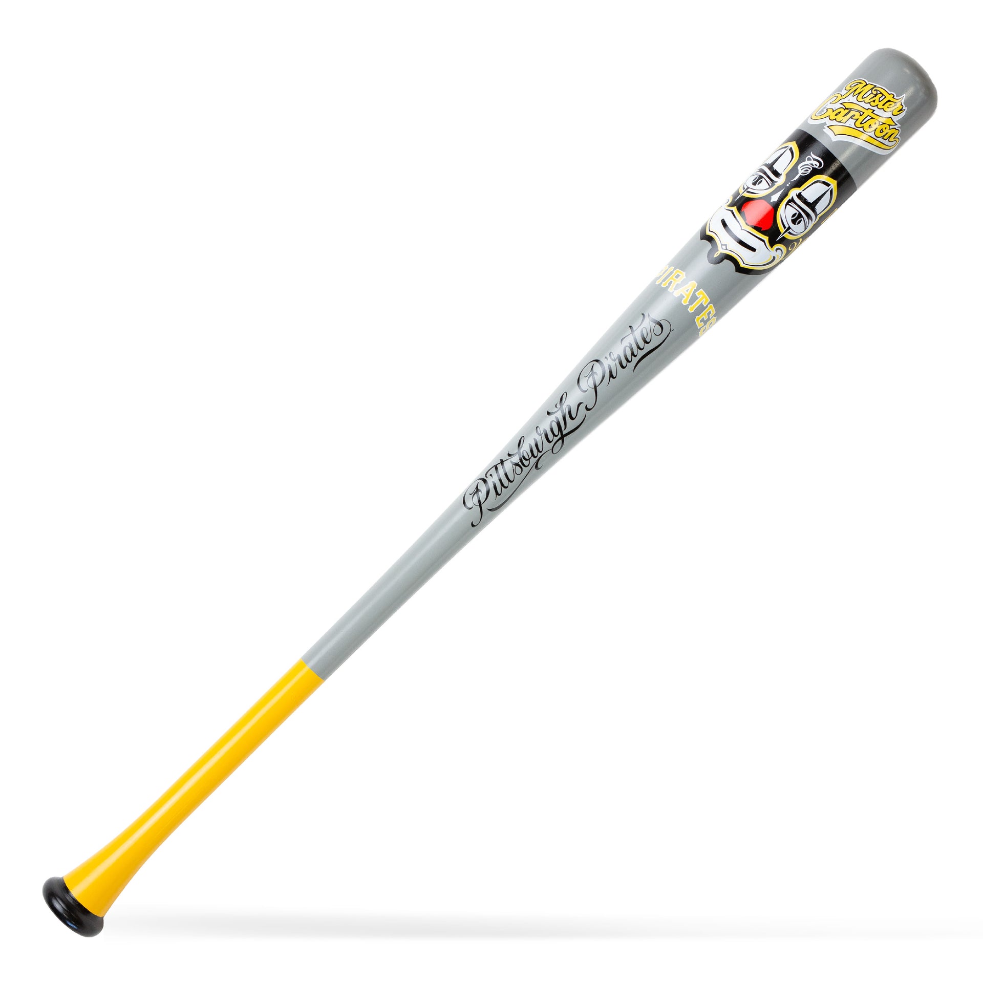 Mister Cartoon x Pillbox Bat Co. — Pittsburgh Pirates Mask Series Collector Bat