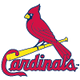St. Louis Cardinals Mister Cartoon Wrap Script '47 Captain - Red