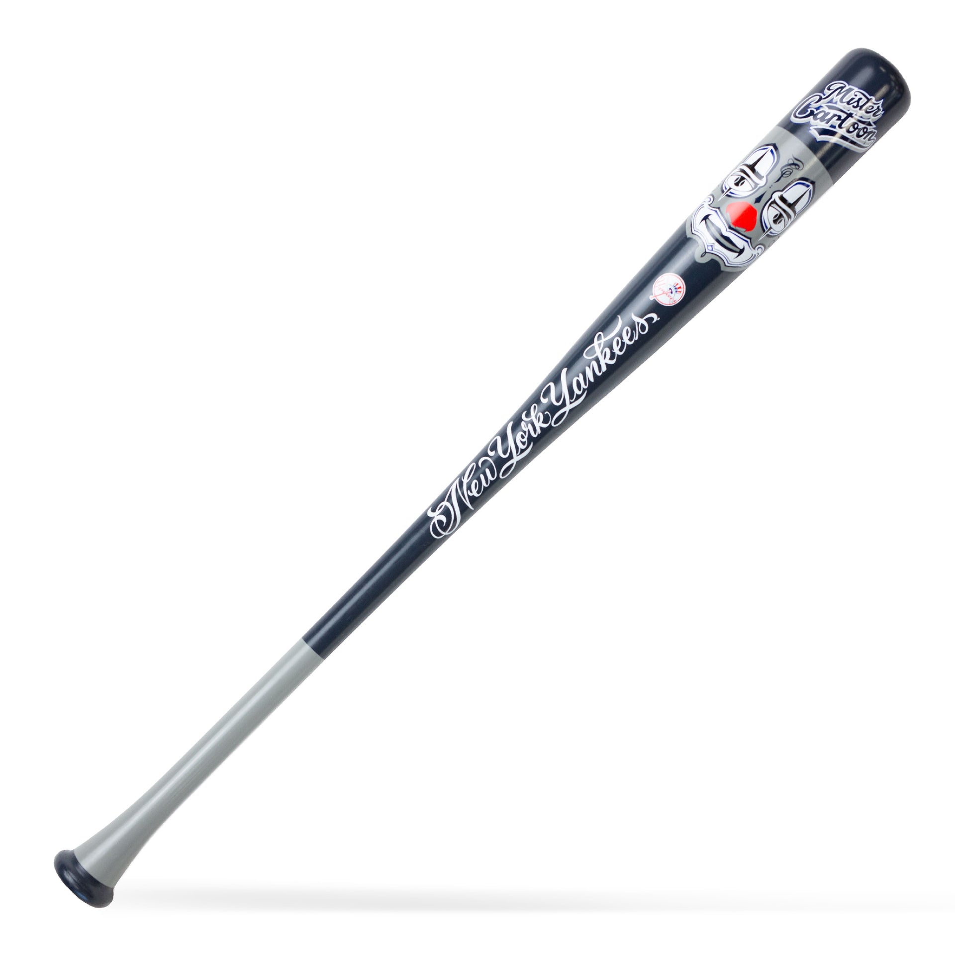 Mister Cartoon x Pillbox Bat Co. — New York Yankees Mask Series Collector Bat
