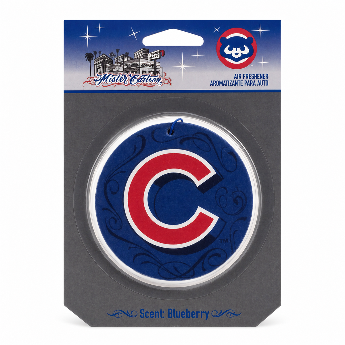 MLB x Mister Cartoon Paper Air Freshener - Chicago Cubs