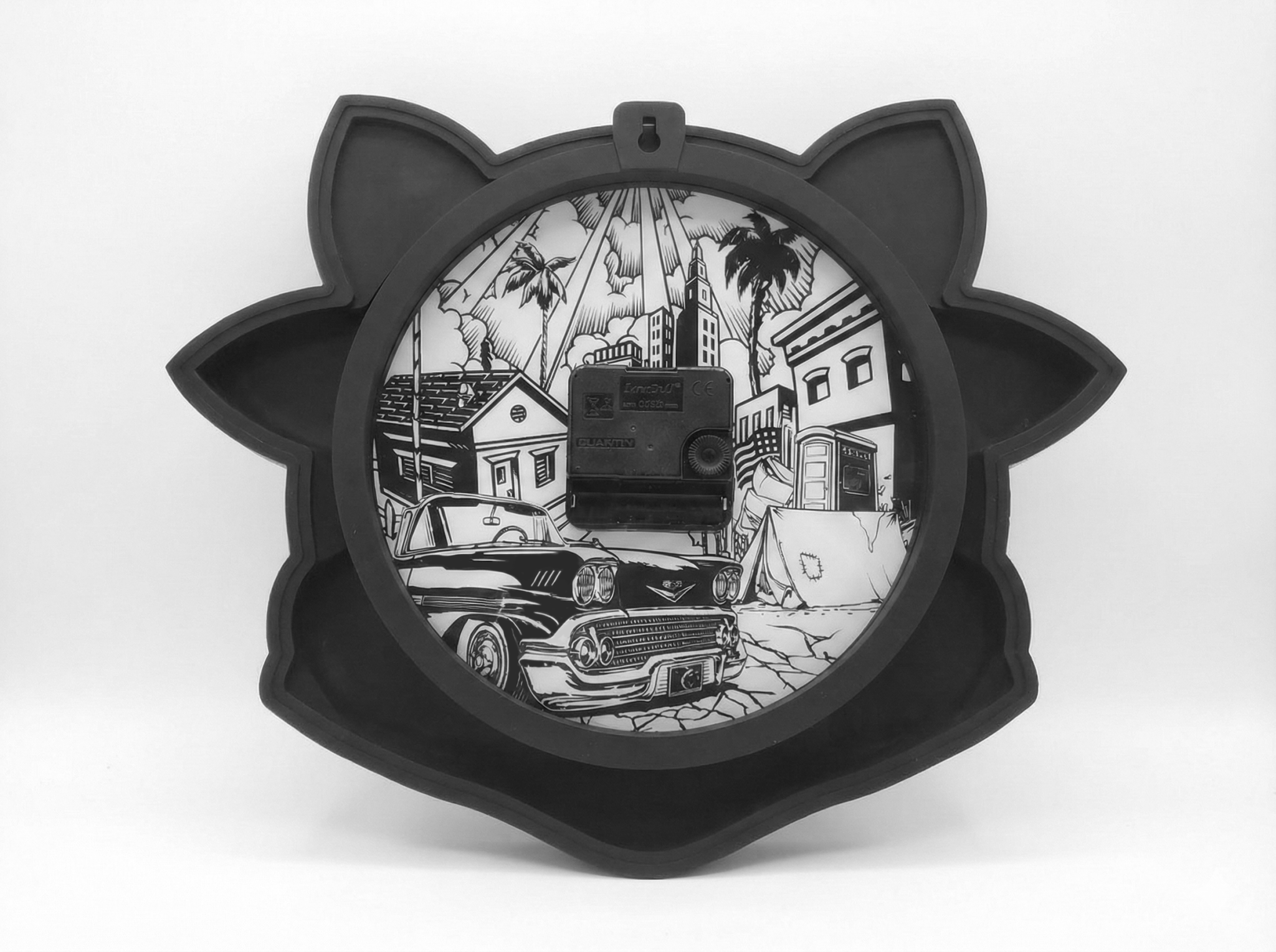 Mister Cartoon - Bronson Clock - Toons Mart