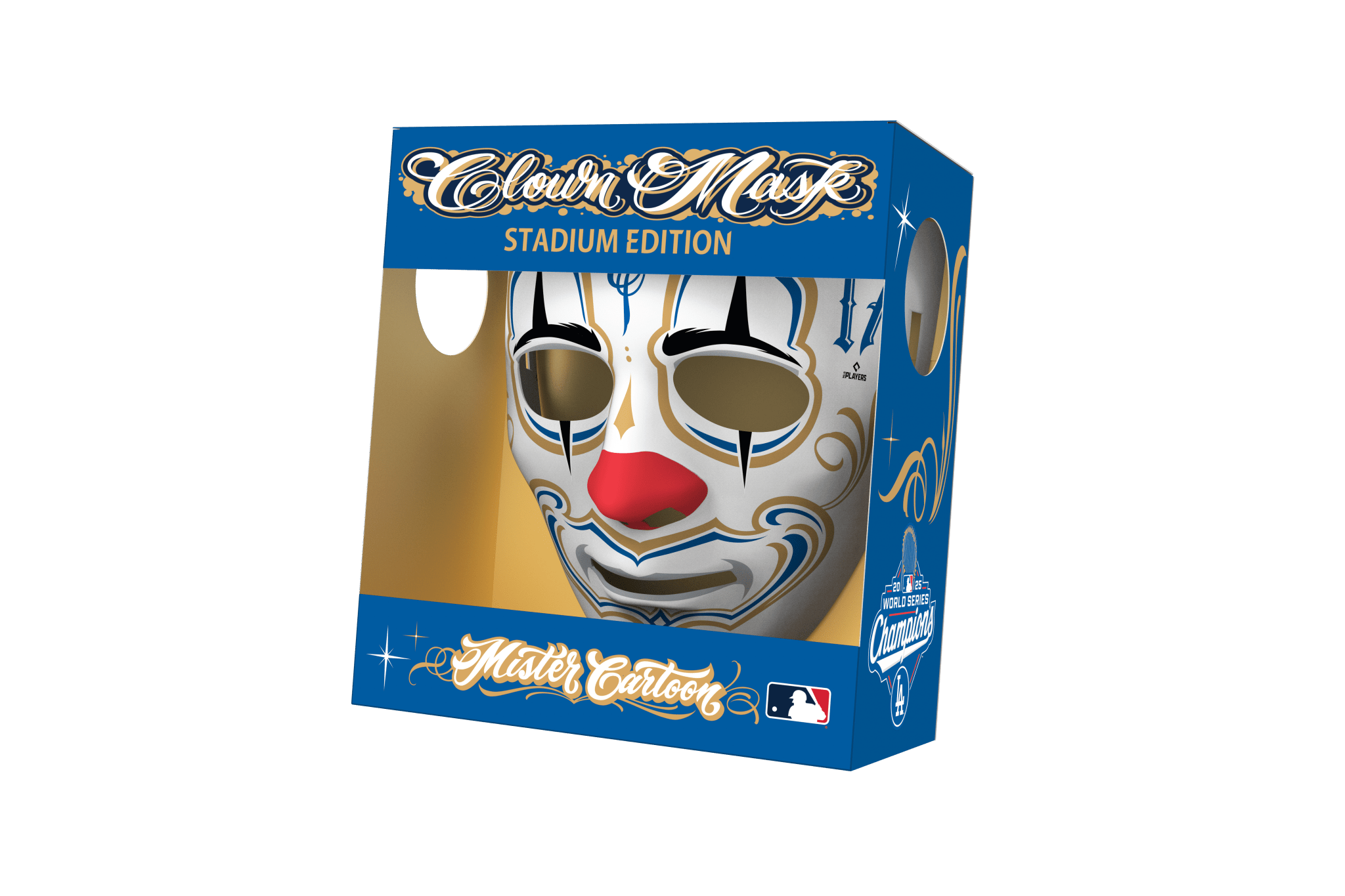 Mister Cartoon - Ohtani - World Series Clown Mask Edition - Los Angeles Dodgers 2025 World Series - Toons Mart