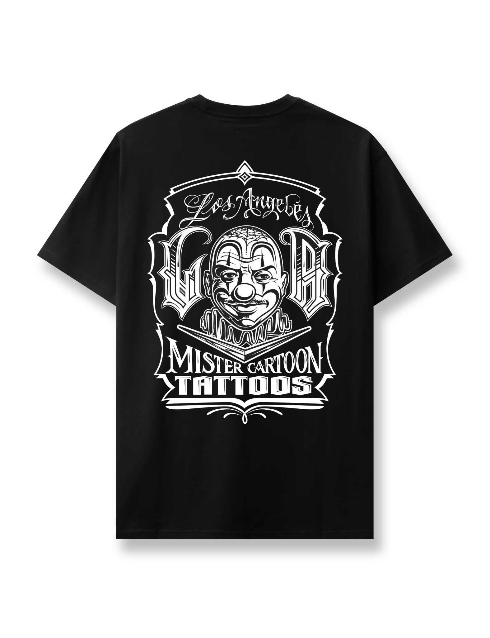Mister Cartoon Tattoos - Clown Tee - Toons Mart