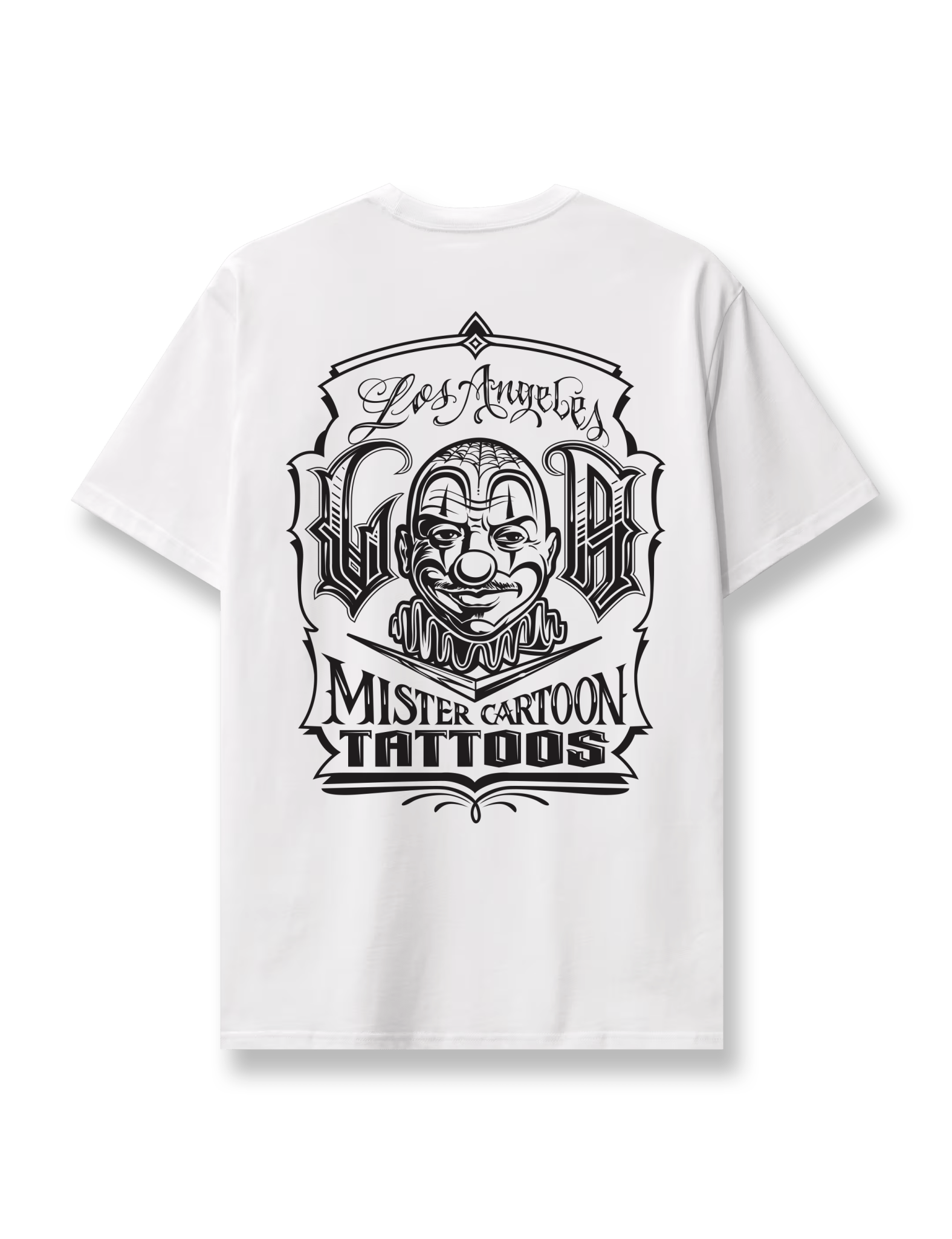 Mister Cartoon Tattoos - Clown Tee - Toons Mart