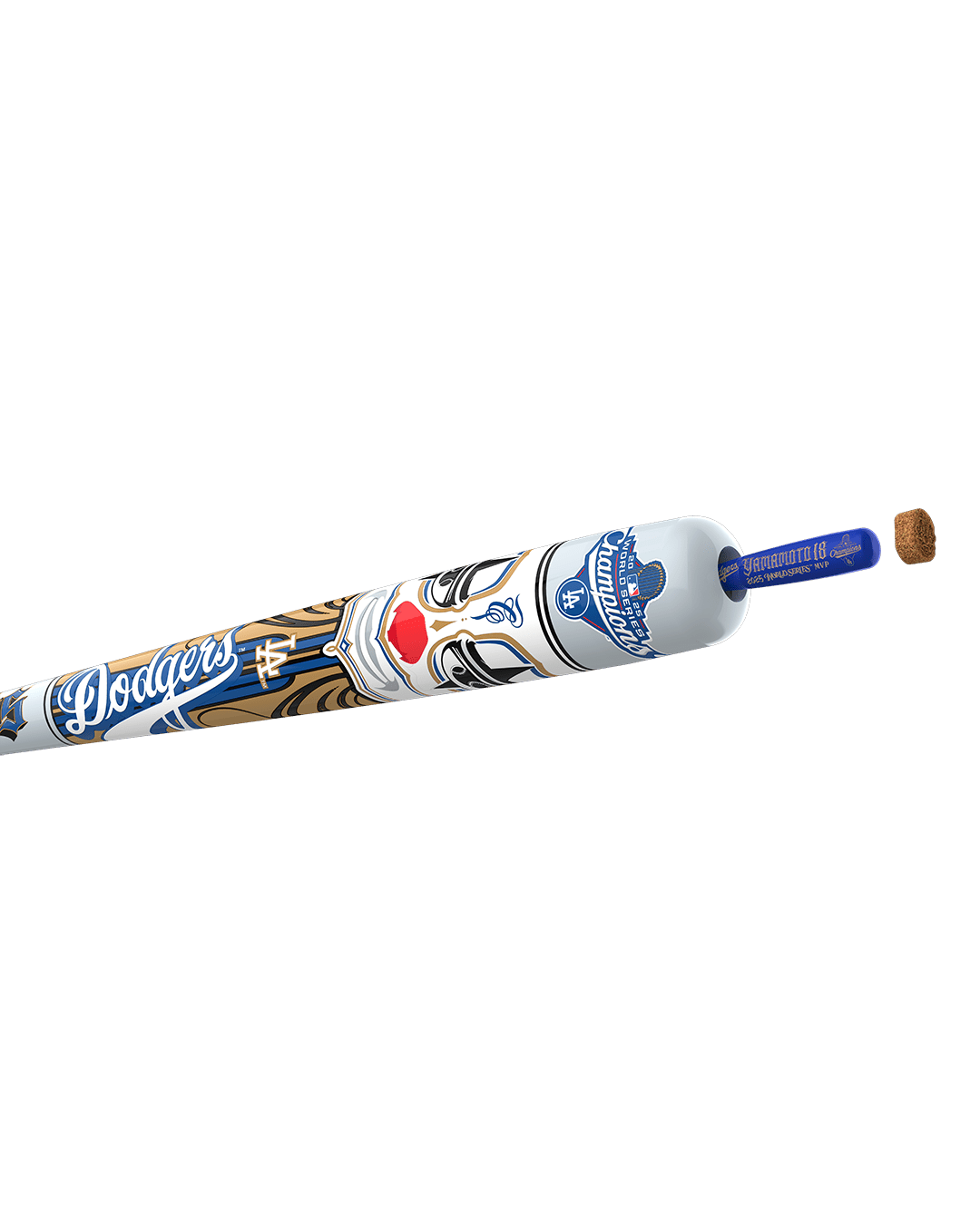 Mister Cartoon X Pillbox - Los Angeles Dodgers World Series 2025 Bat - Toons Mart