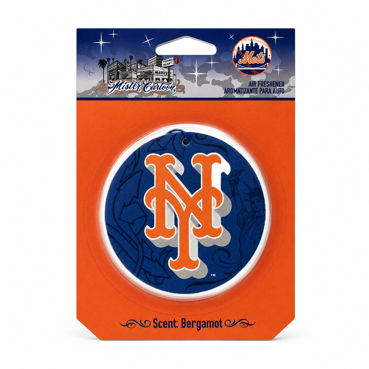 MLB x Mister Cartoon Paper Air Freshener - New York Mets