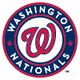Washington Nationals Mister Cartoon Wrap Script '47 Captain - Red